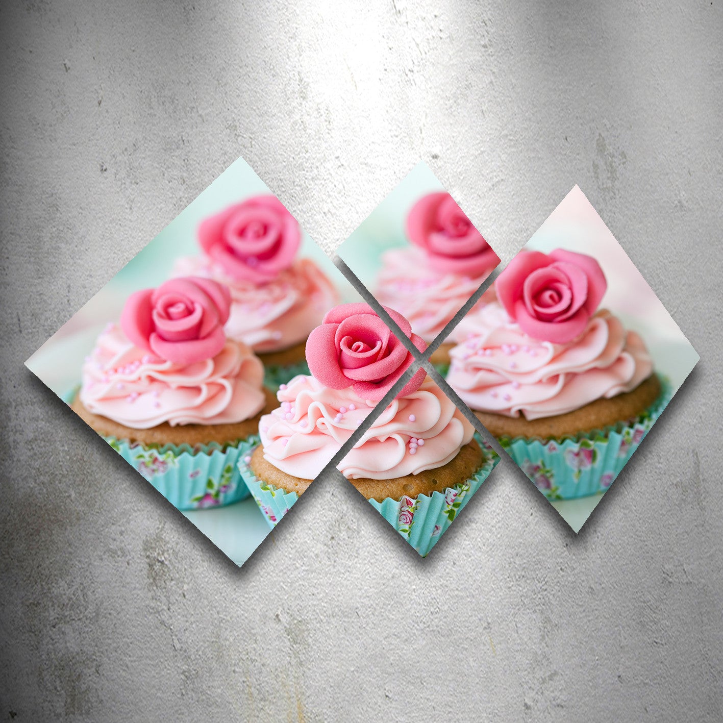 Conjunto Decorativo MDF Multicolor 4 Peças - Impressão UV Premium para Parede