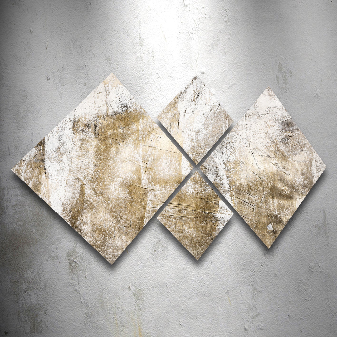 Conjunto Decorativo MDF Multicolor 4 Peças - Impressão UV Premium para Parede