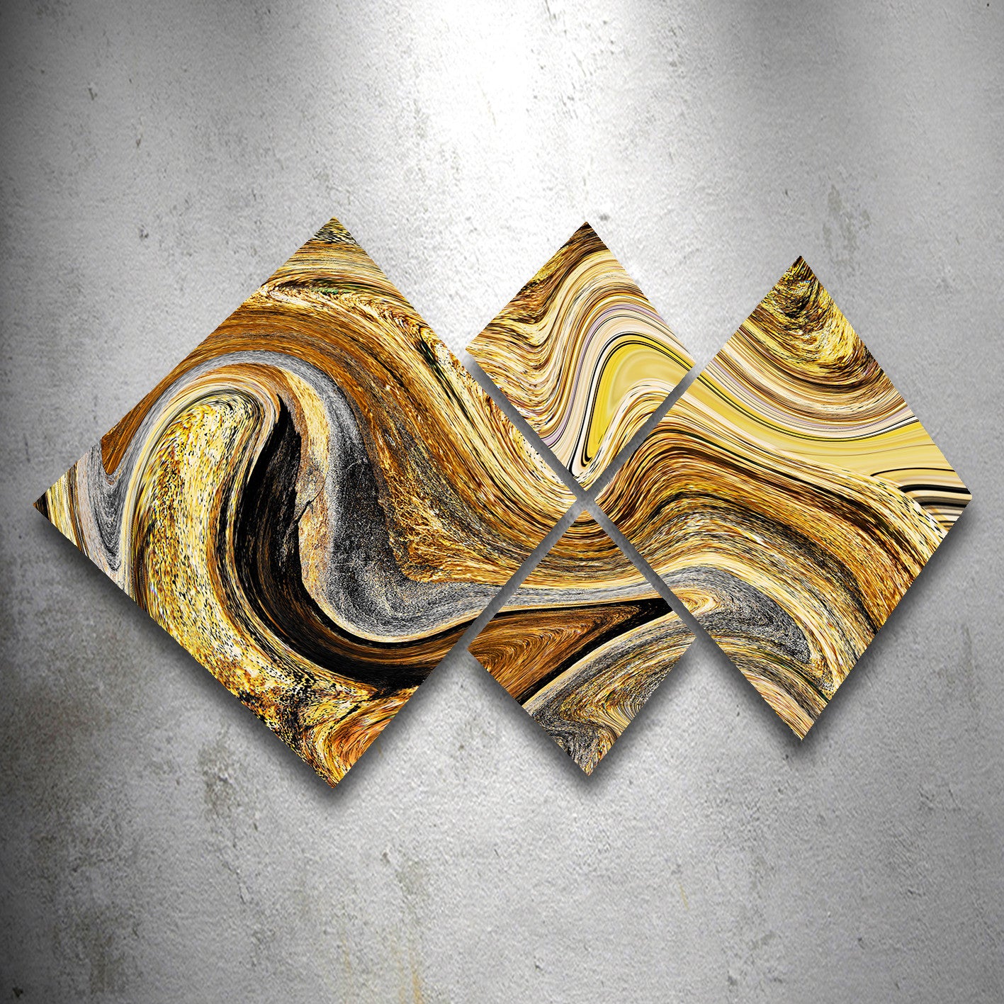 Conjunto Decorativo MDF Multicolor 4 Peças - Impressão UV Premium para Parede