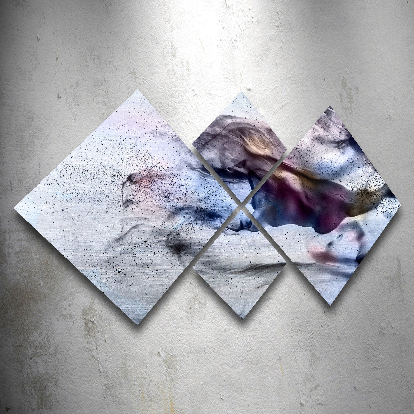 Conjunto Decorativo MDF Multicolor 4 Peças - Impressão UV Premium para Parede