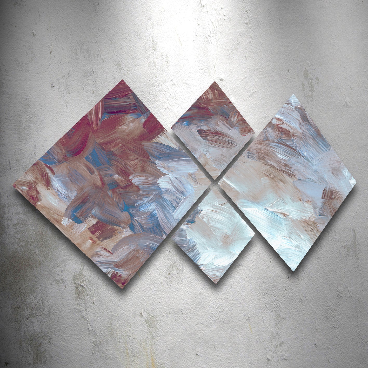 Conjunto Decorativo MDF Multicolor 4 Peças - Impressão UV Premium para Parede