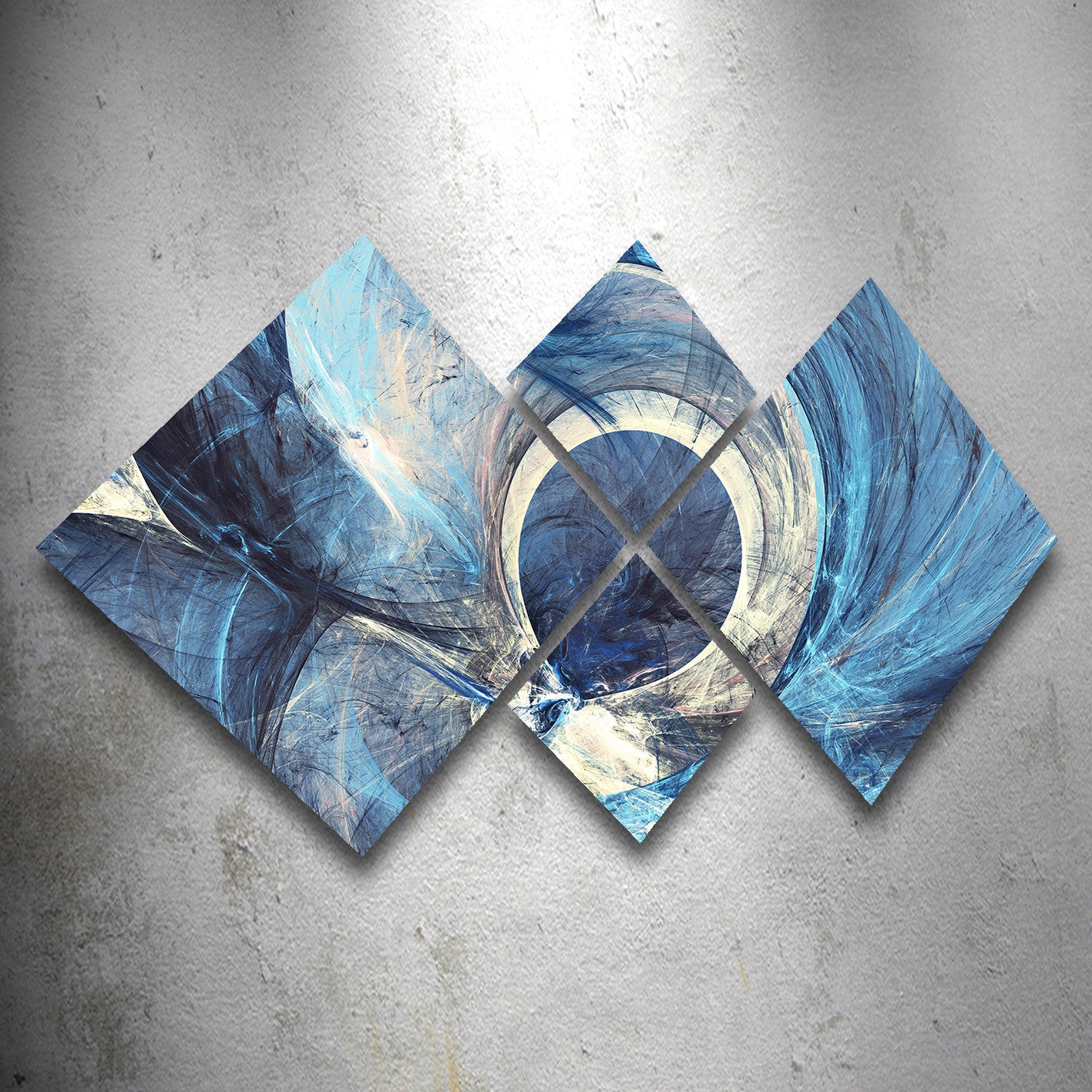 Conjunto Decorativo MDF Multicolor 4 Peças - Impressão UV Premium para Parede