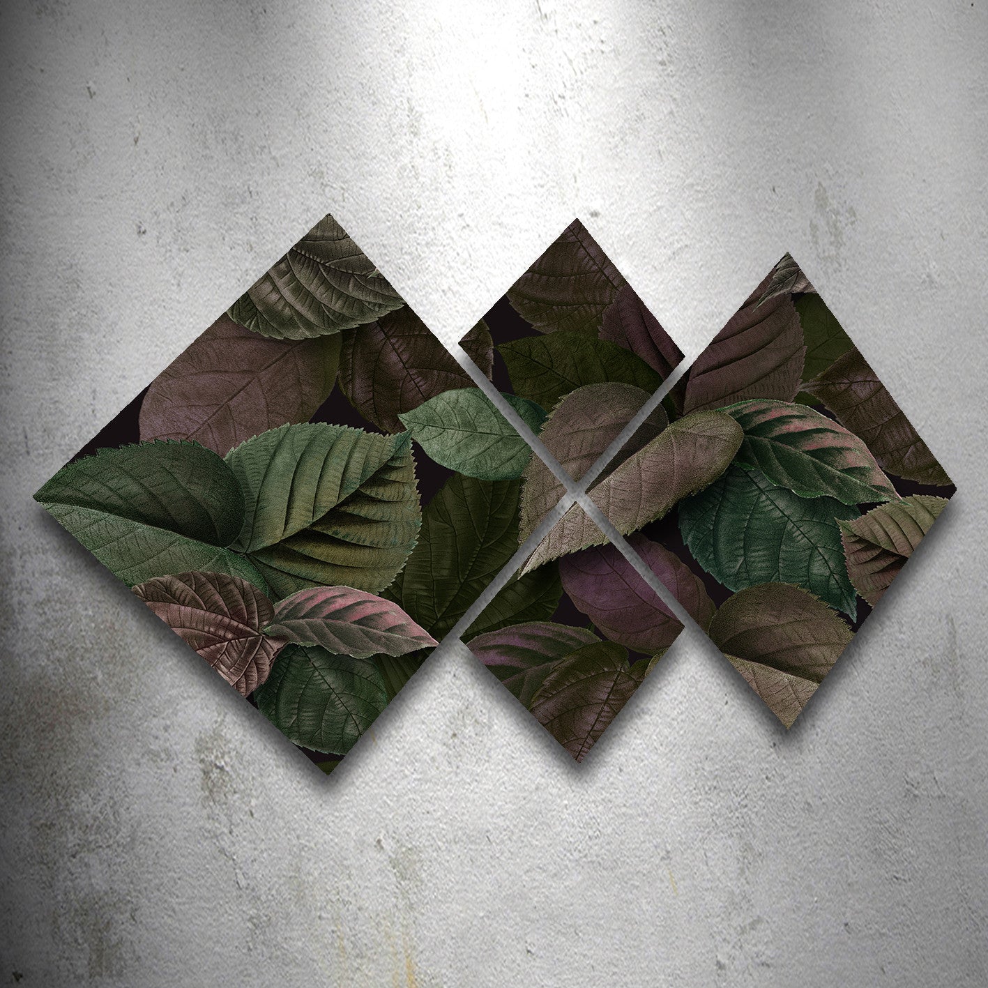 Conjunto Decorativo MDF Multicolor 4 Peças - Impressão UV Premium para Parede