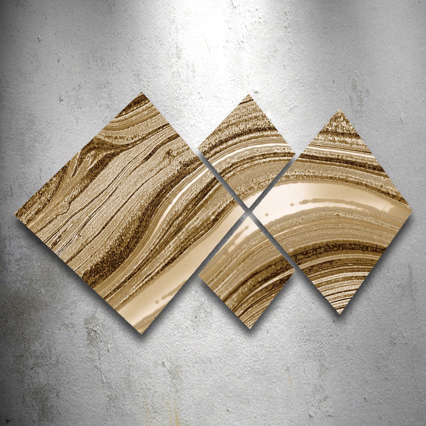 Conjunto Decorativo MDF Multicolor 4 Peças - Impressão UV Premium para Parede