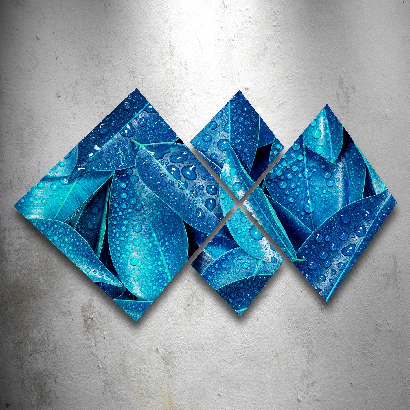 Conjunto Decorativo MDF Multicolor 4 Peças - Impressão UV Premium para Parede