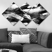 Conjunto Decorativo MDF Multicolor 4 Peças - Impressão UV Premium para Parede