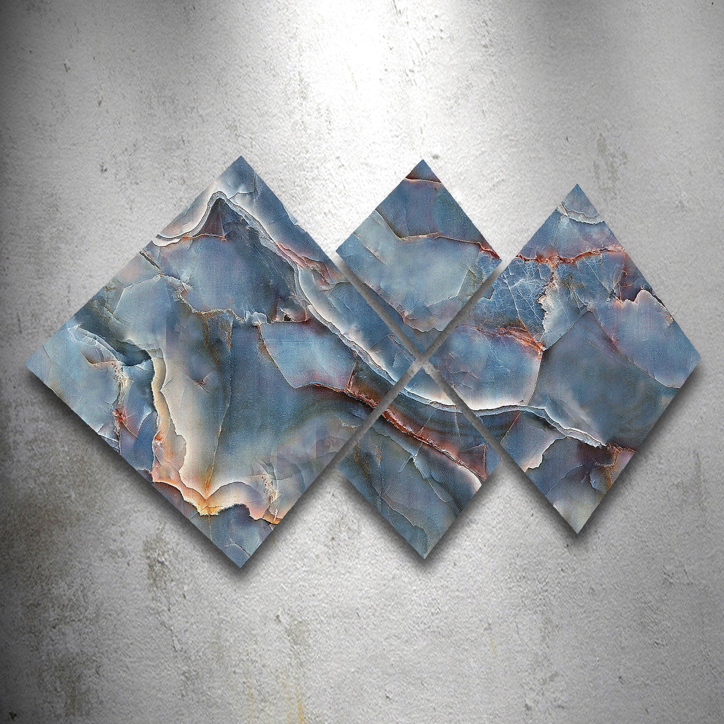 Conjunto Decorativo MDF Multicolor 4 Peças - Impressão UV Premium para Parede