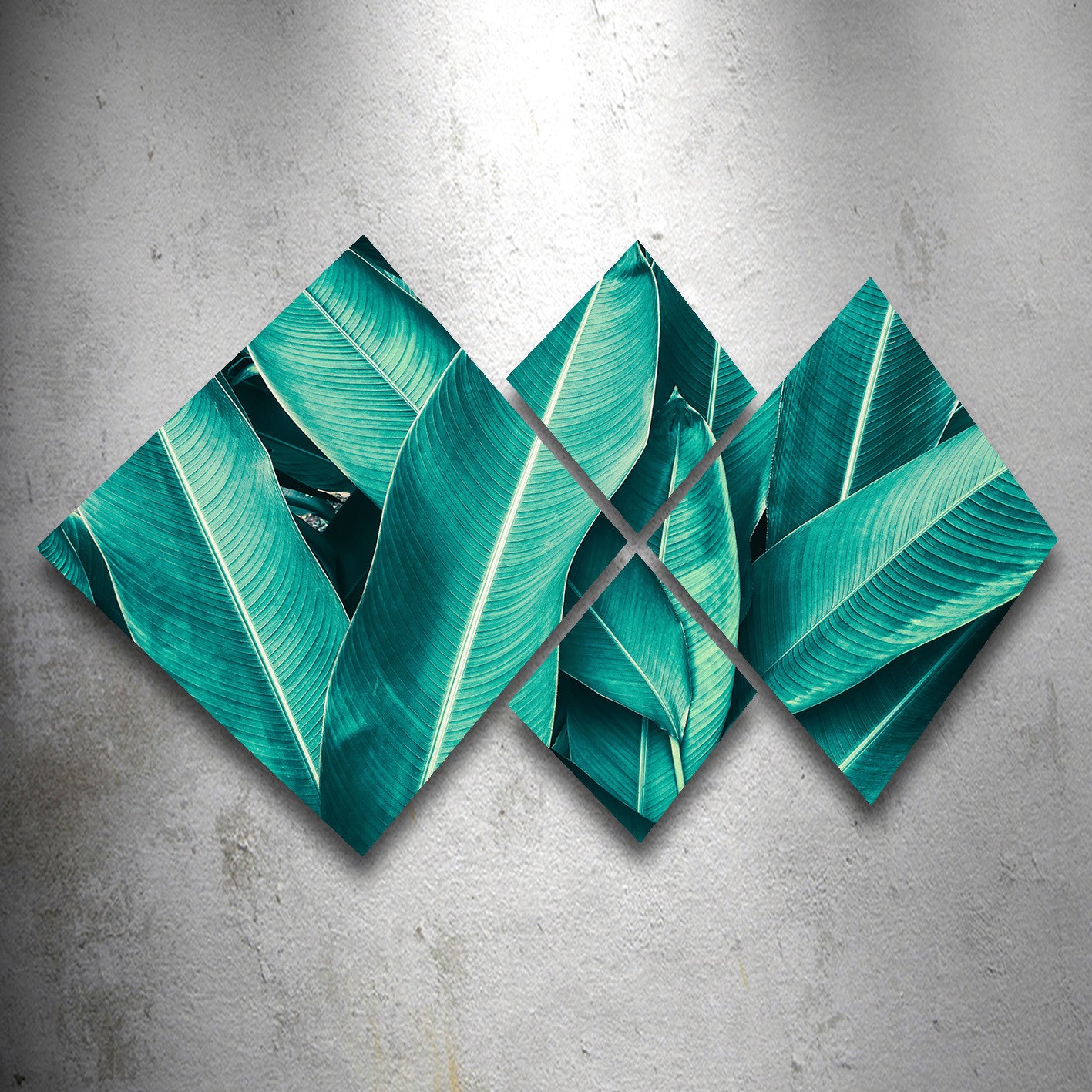 Conjunto Decorativo MDF Multicolor 4 Peças - Impressão UV Premium para Parede