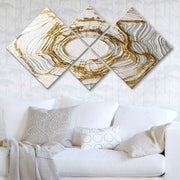 Conjunto Decorativo MDF Multicolor 4 Peças - Impressão UV Premium para Parede