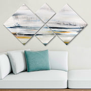 Conjunto Decorativo MDF Multicolor 4 Peças - Impressão UV Premium para Parede