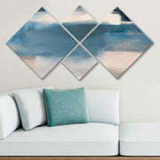 Conjunto Decorativo MDF Multicolor 4 Peças - Impressão UV Premium para Parede