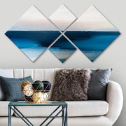 Conjunto Decorativo MDF Multicolor 4 Peças - Impressão UV Premium para Parede