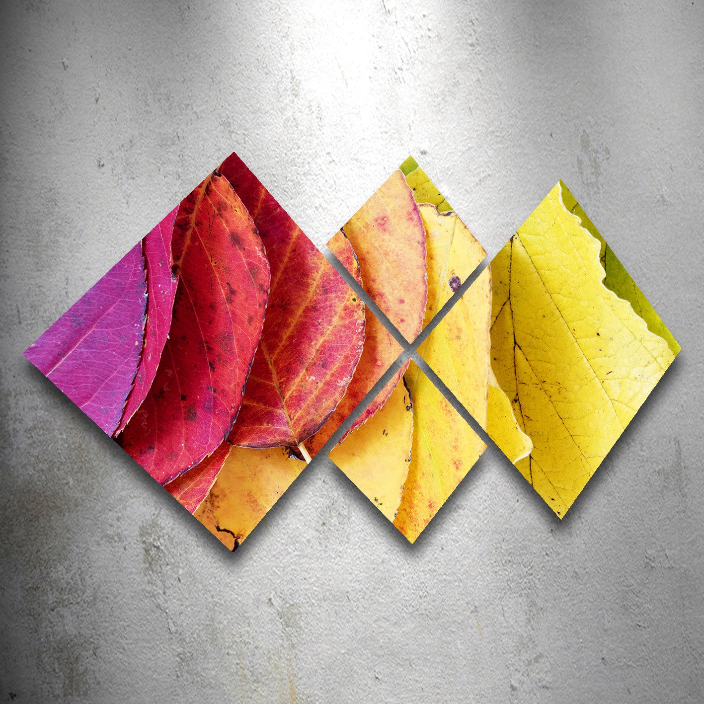 Conjunto Decorativo MDF Multicolor 4 Peças - Impressão UV Premium para Parede