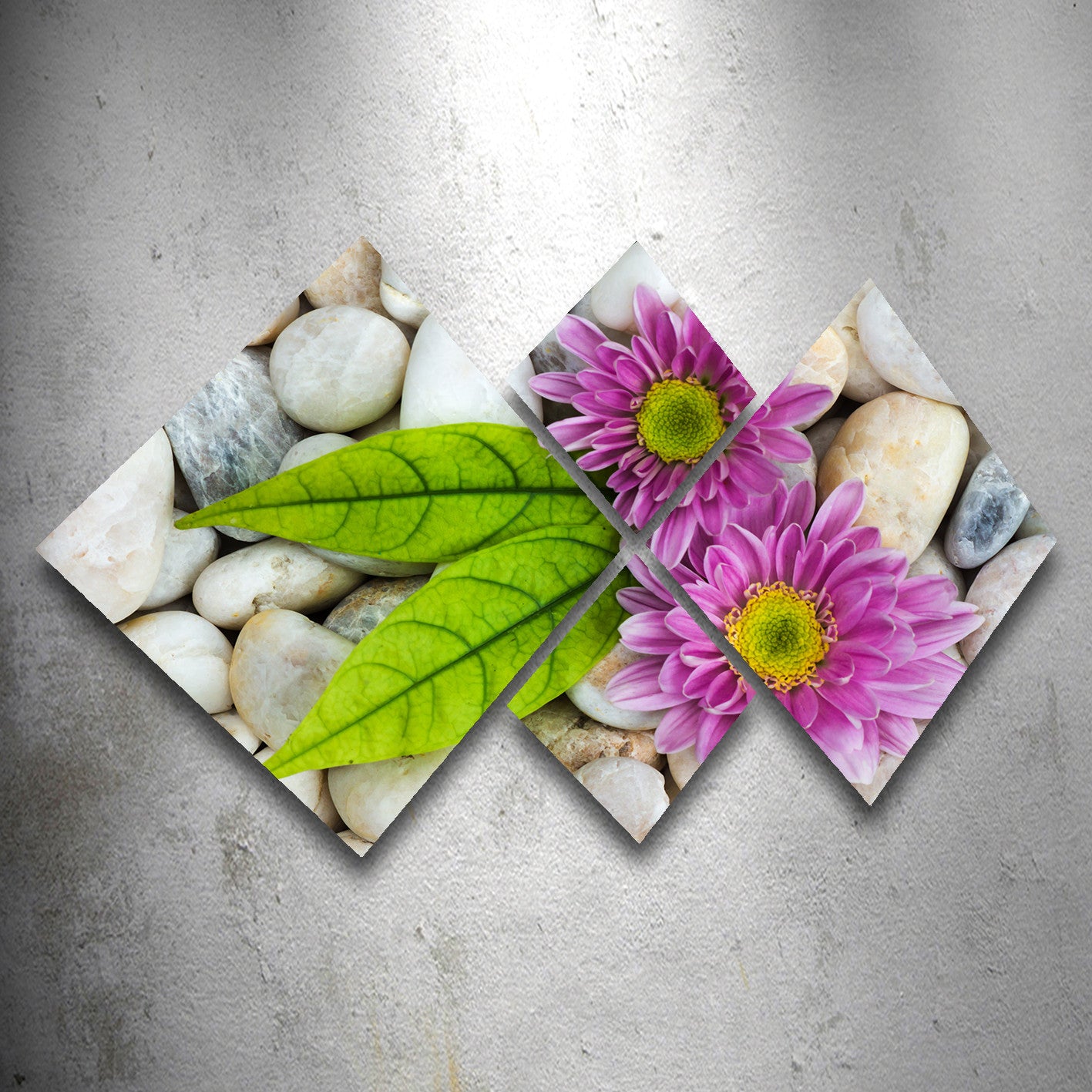 Conjunto Decorativo MDF Multicolor 4 Peças - Impressão UV Premium para Parede