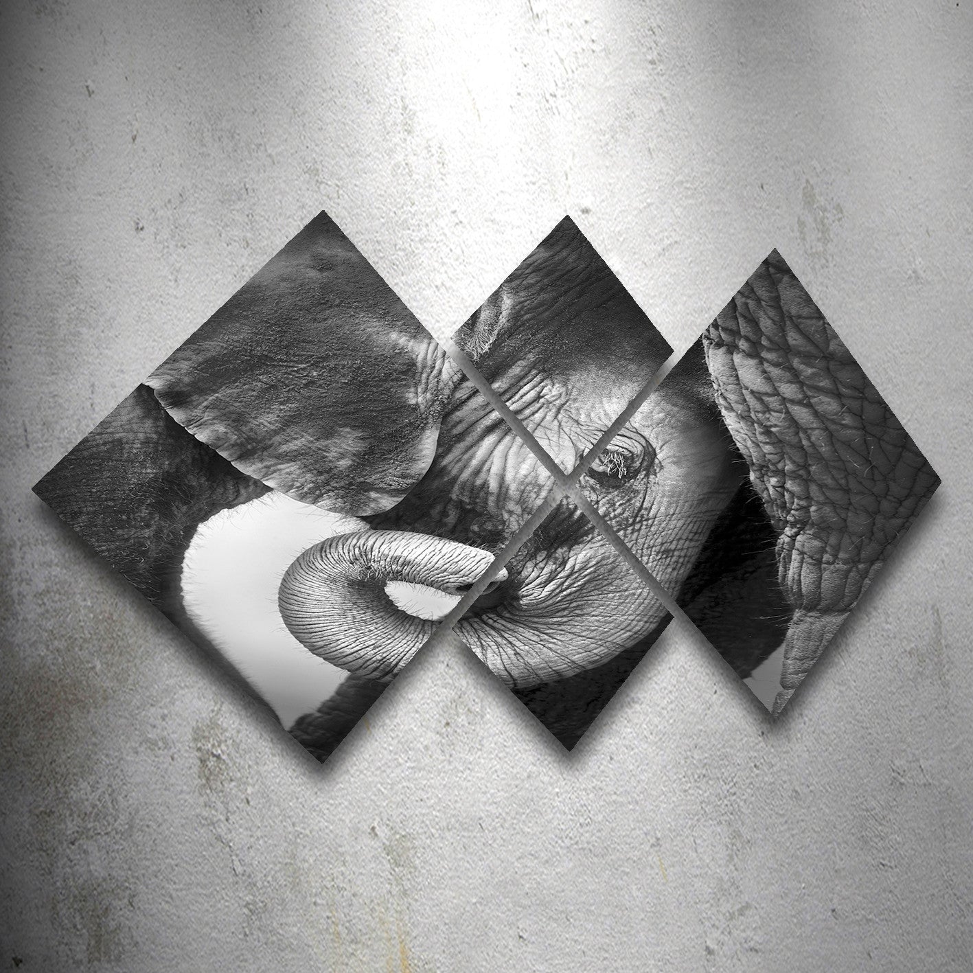 Conjunto Decorativo MDF Multicolor 4 Peças - Impressão UV Premium para Parede