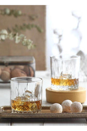 Conjunto de Copos – 8,4 x 8,4 x 9 cm – Transparente – Vidro