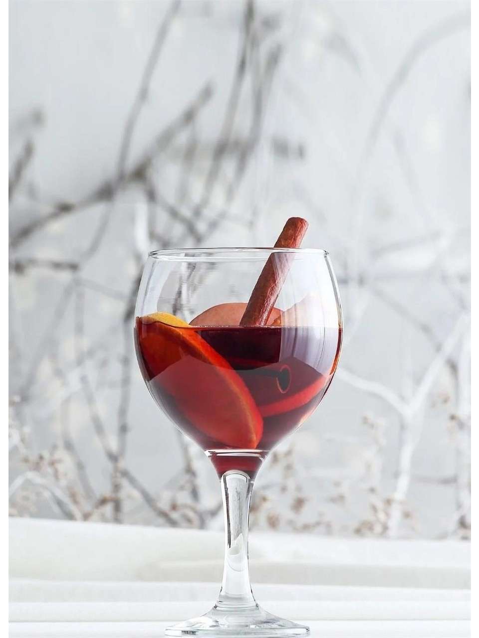 Conjunto de Copos de Vidro – 6 partes – Transparente