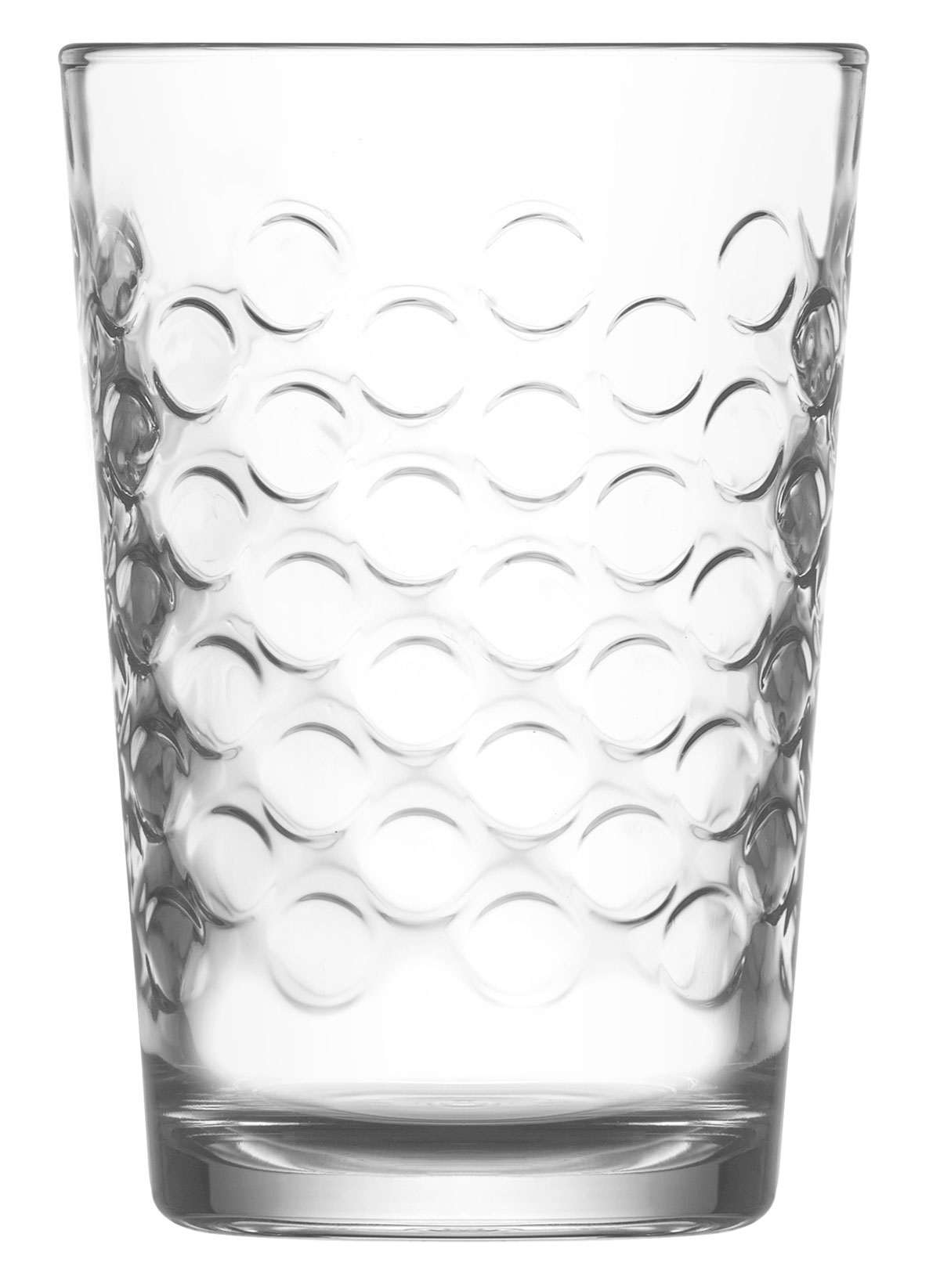 Conjunto de Copos (6 Peças) – 6,8 x 6,8 x 9,9 cm – Transparente – Vidro