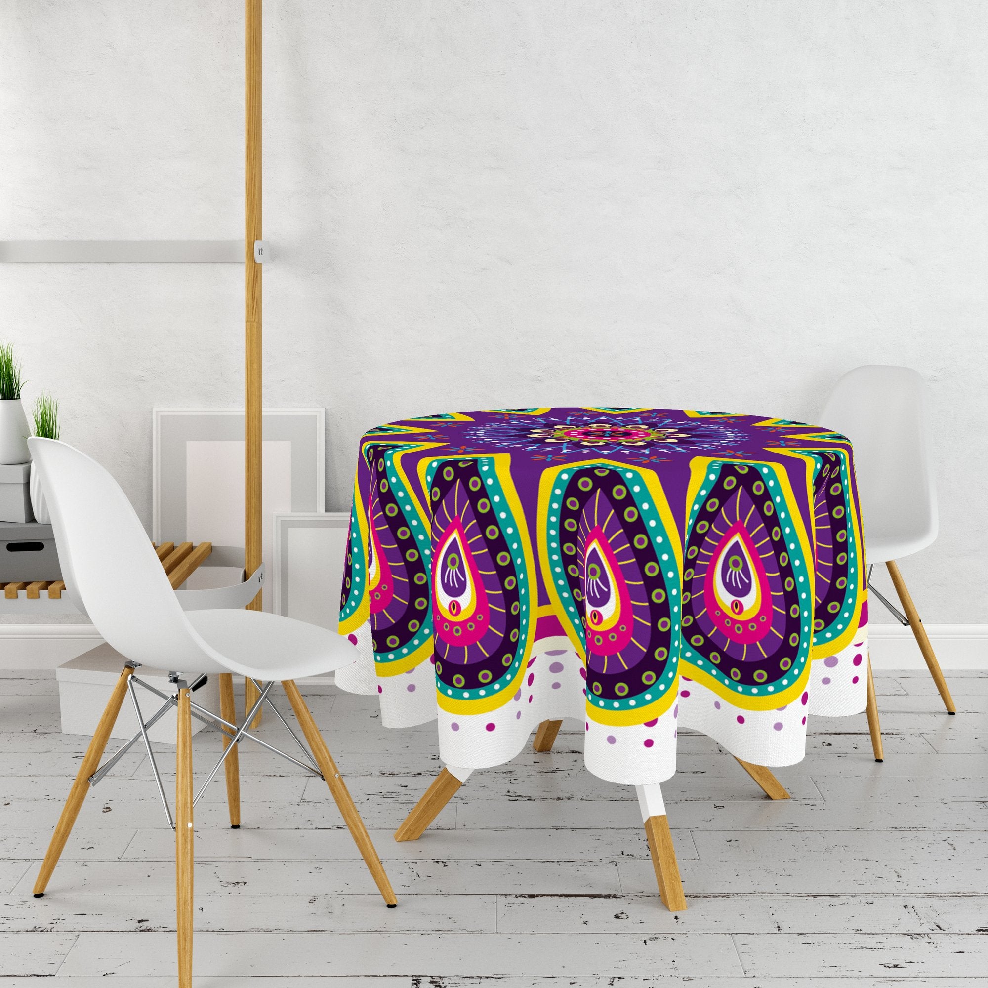 Toalha de mesa-Tblc 1-Multicolorido