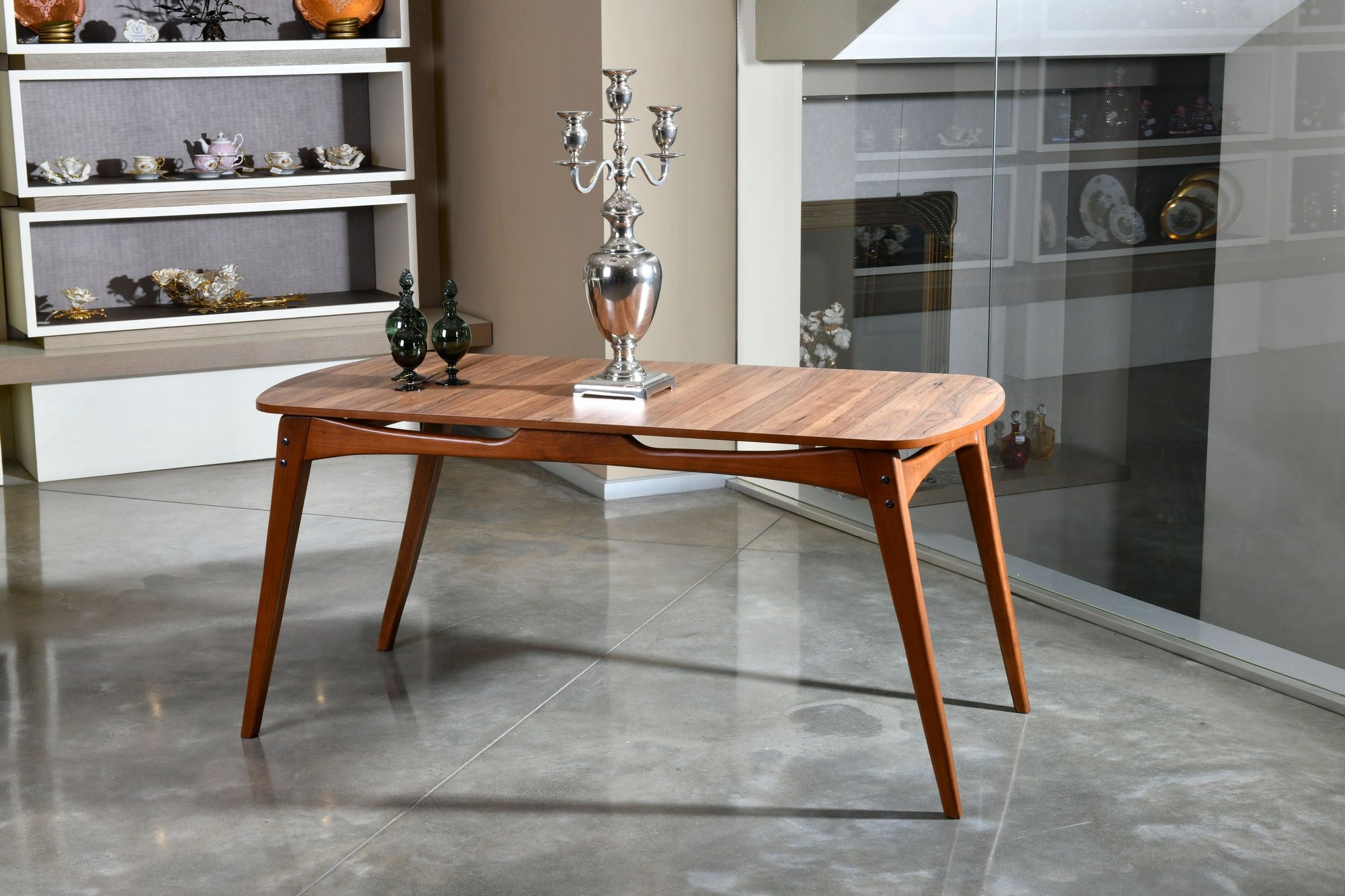 Conjunto de mesa e cadeiras (5 peças)-Touch-Nozes
Creme