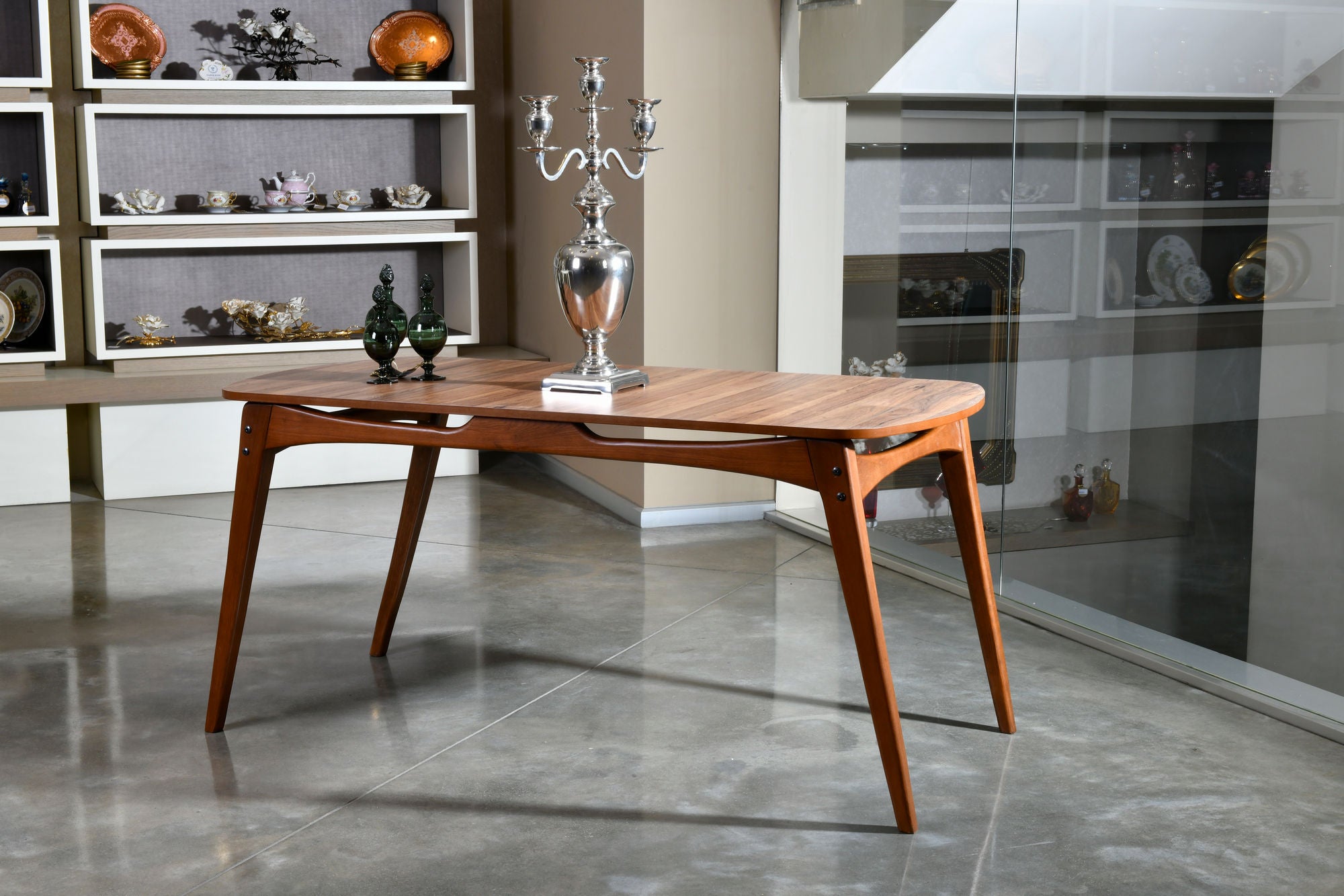 Conjunto de mesa e cadeiras (5 peças)-Touch-Nogueira
Antracite