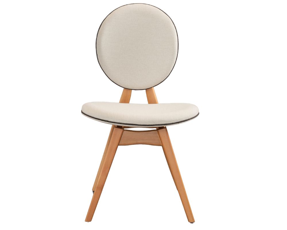 Conjunto de mesa e cadeiras (4 peças)-Touch-Carvalho
Bege