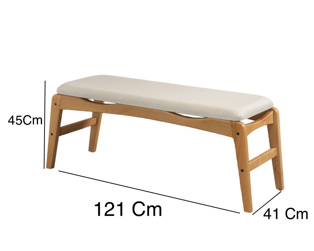 Conjunto de mesa e cadeiras (4 peças)-Touch-Carvalho
Bege
