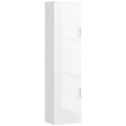 Armário Alto de Casa de Banho 40x30x160 cm - Branco