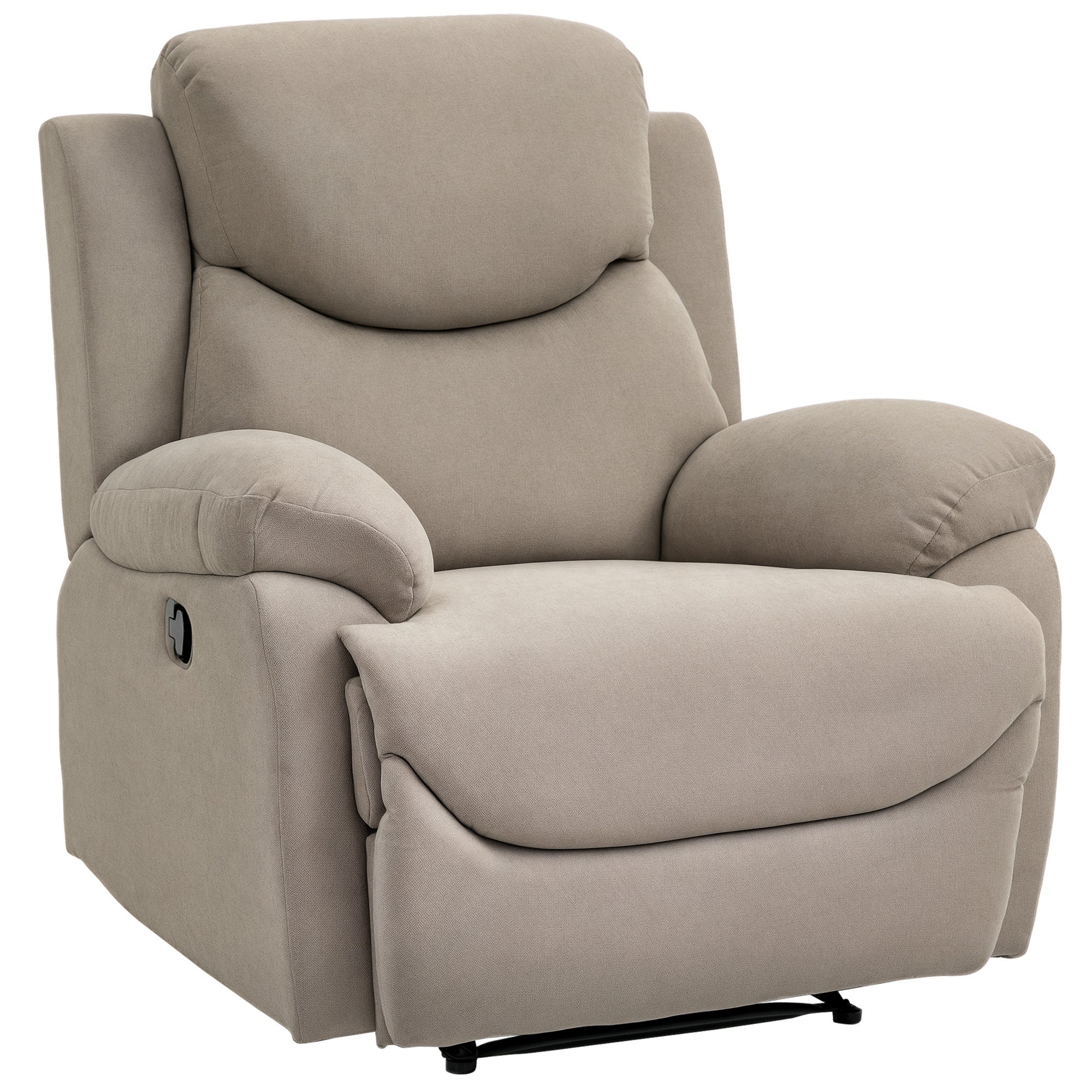 Poltrona Reclinável Bege 93x88x102 cm - Relaxamento e Conforto Garantidos