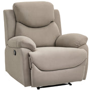 Poltrona Reclinável Bege 93x88x102 cm - Relaxamento e Conforto Garantidos