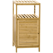 Estante Casa de Banho em Bambu Cor de Madeira Natural 33x36,5x67 cm