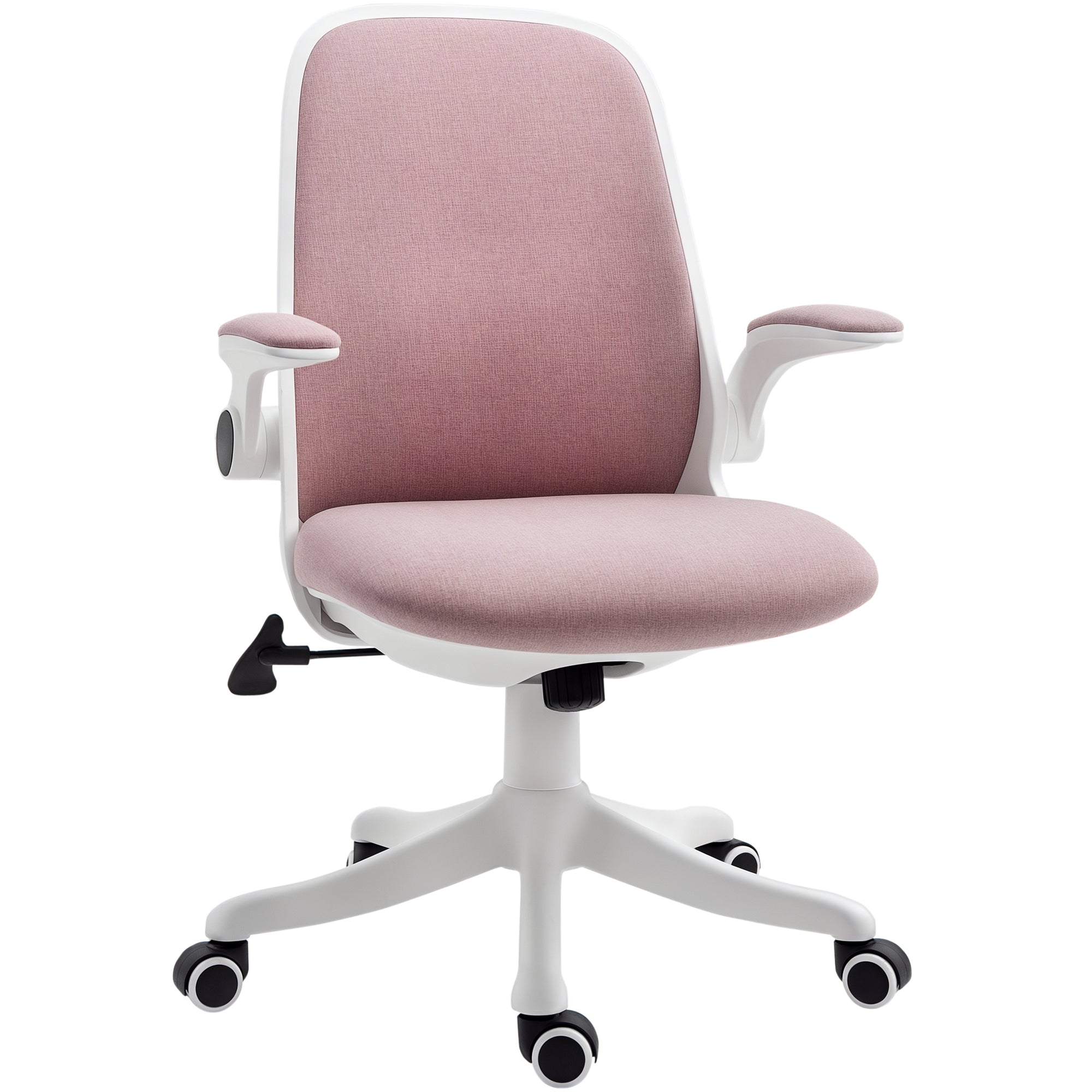Cadeira de Escritório Ergonômica Rosa 62,5x60x94-104cm
