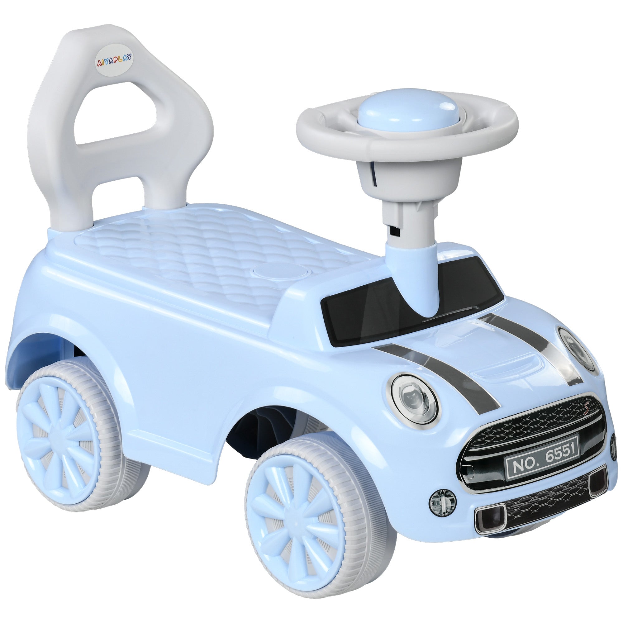 Carro Andador para Bebés Azul Claro 53x25x35 cm