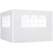 Paredes Laterais para Tenda 300x200 cm Branco