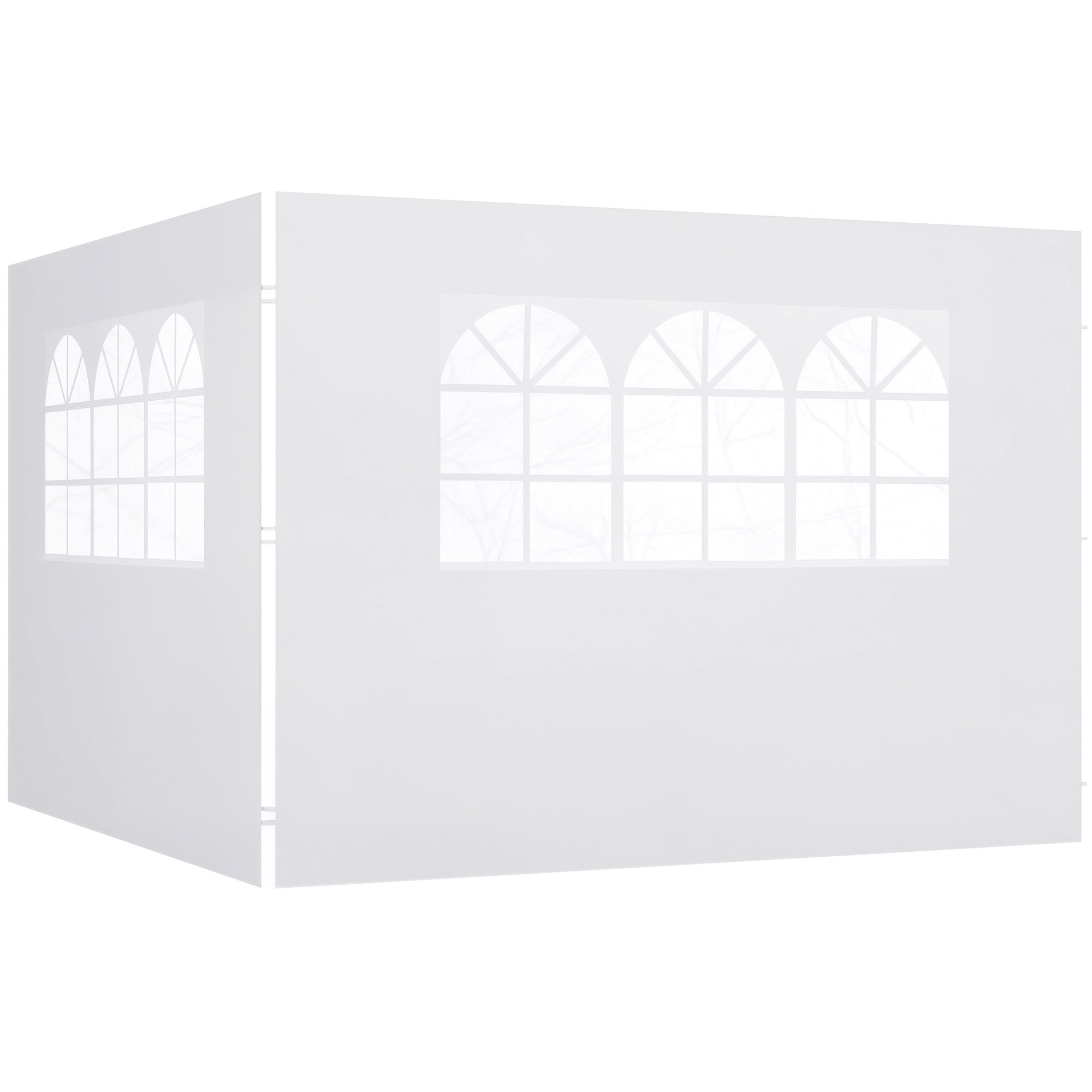Paredes Laterais para Tenda 300x200 cm Branco
