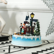 Cena de Natal Multicor – 13x13x15 cm – resina