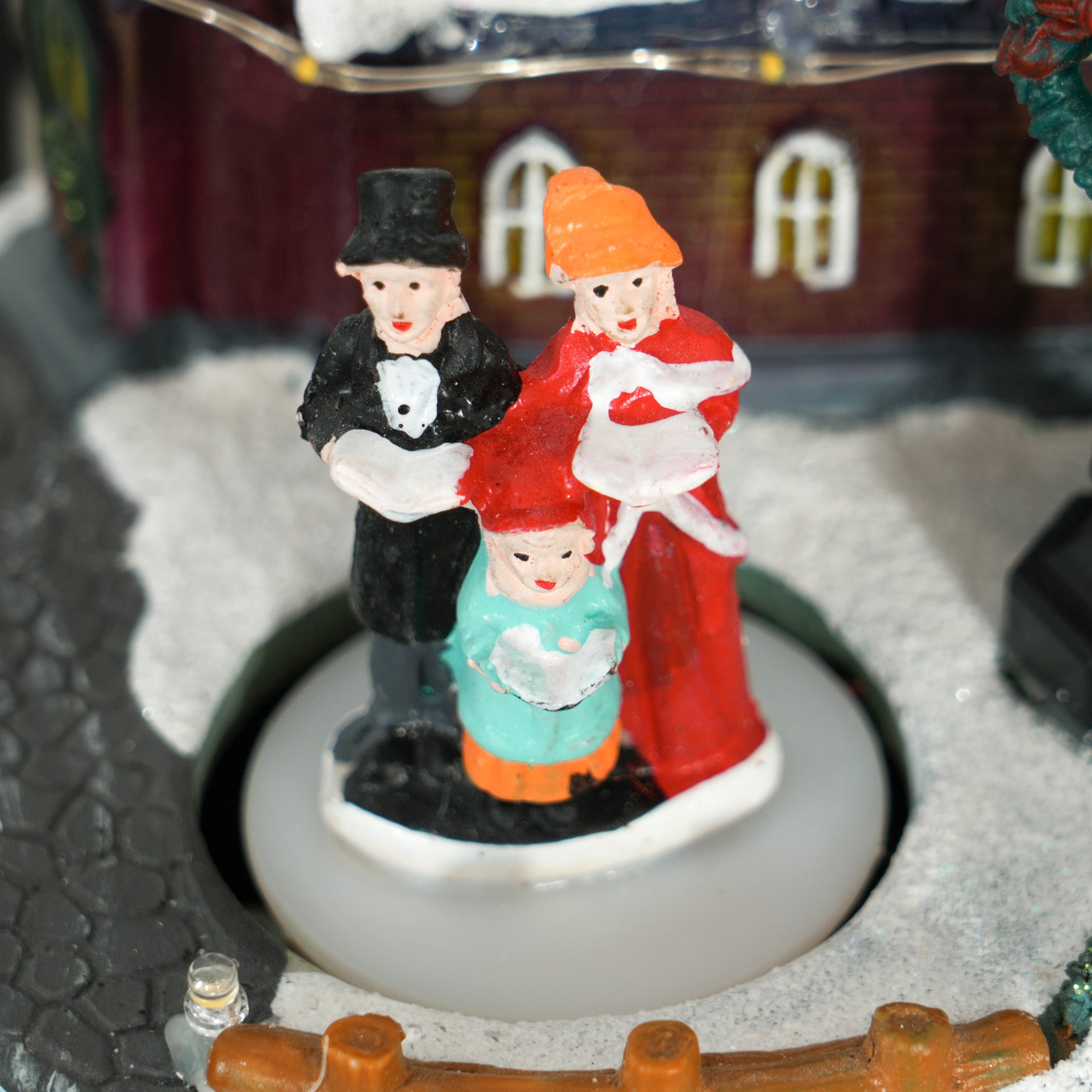 Cena de Natal Multicor – 13x13x15 cm – resina