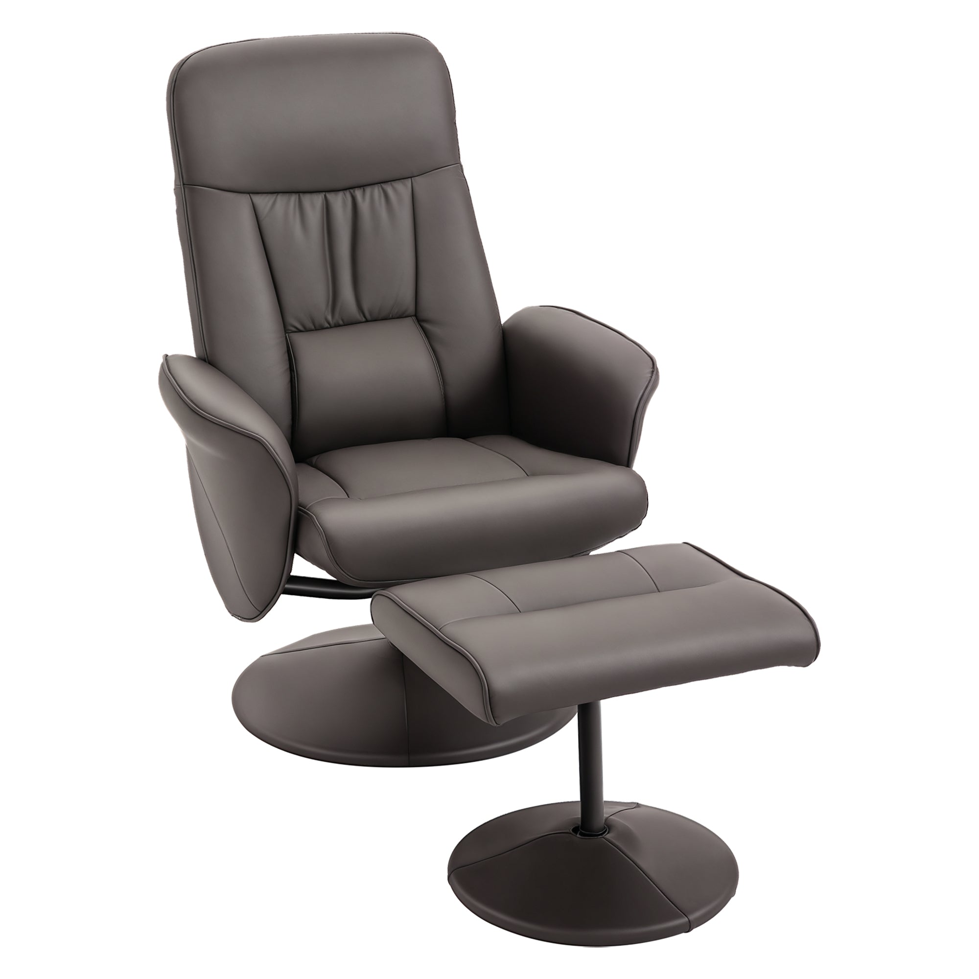 Poltrona Relax Reclinável Marrom 81x81x105 cm