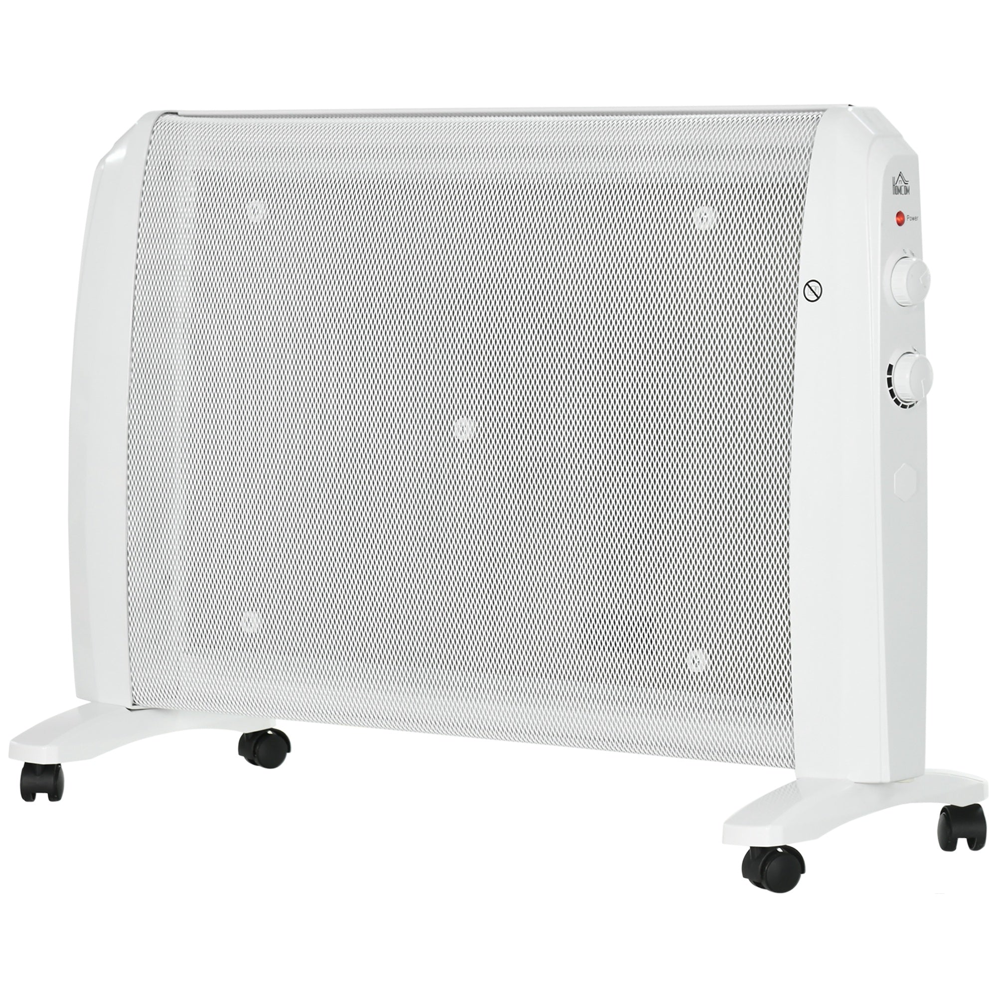 Aquecedor Elétrico de Mica 1000W/2000W - 79x27x54 cm - Branco
