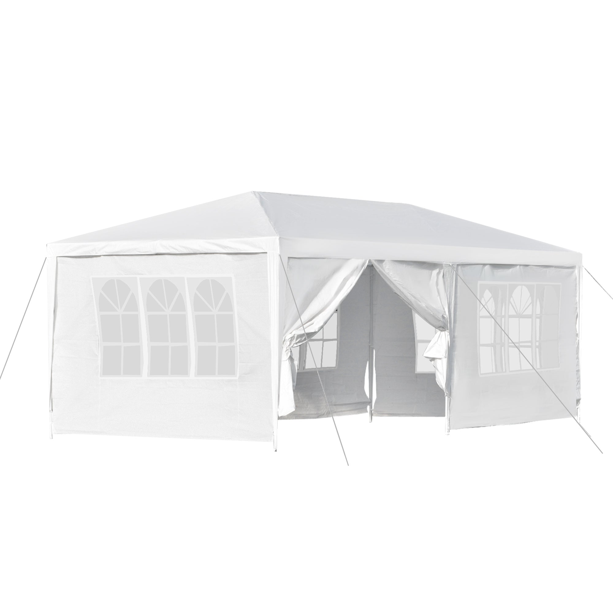 Tenda para Festas 6x3 Branca 600x300x250 cm