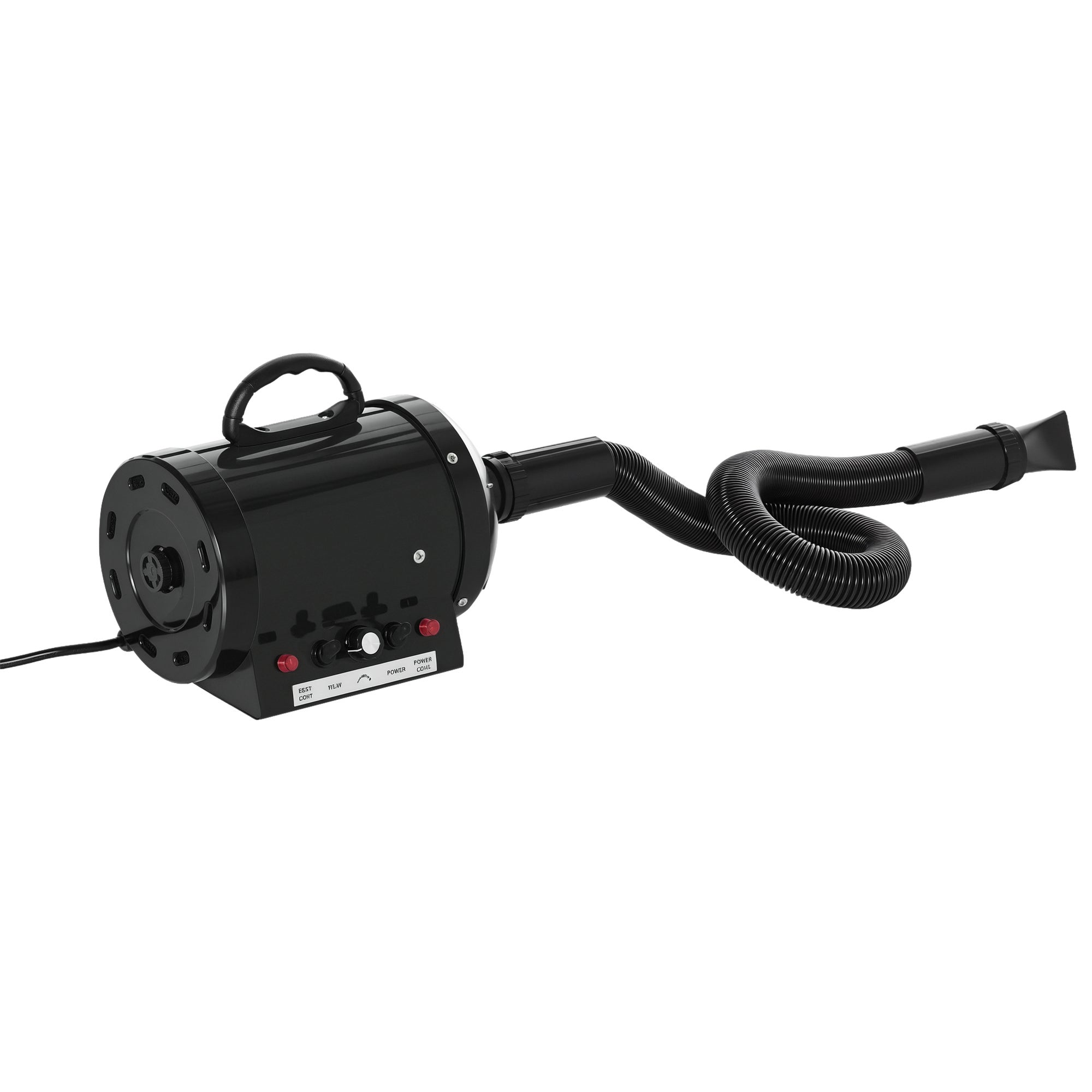 Secador de Pelo para Animais de Estimação 2800W - Preto 40x16x20cm