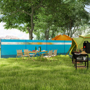 Corta Vento para Campismo Azul 725x140 cm