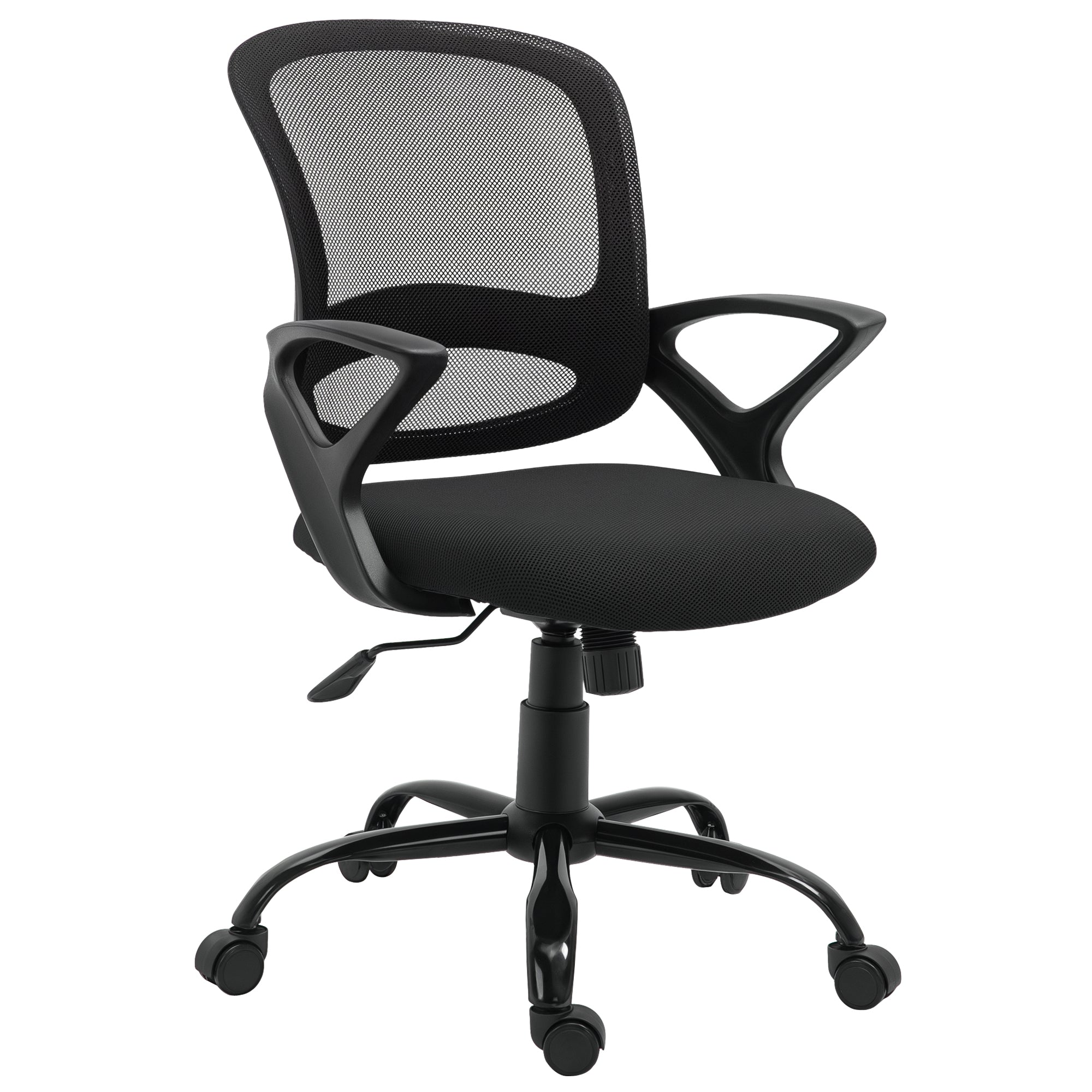 Cadeira de Escritório Ergonômica Preto 61x61x99cm