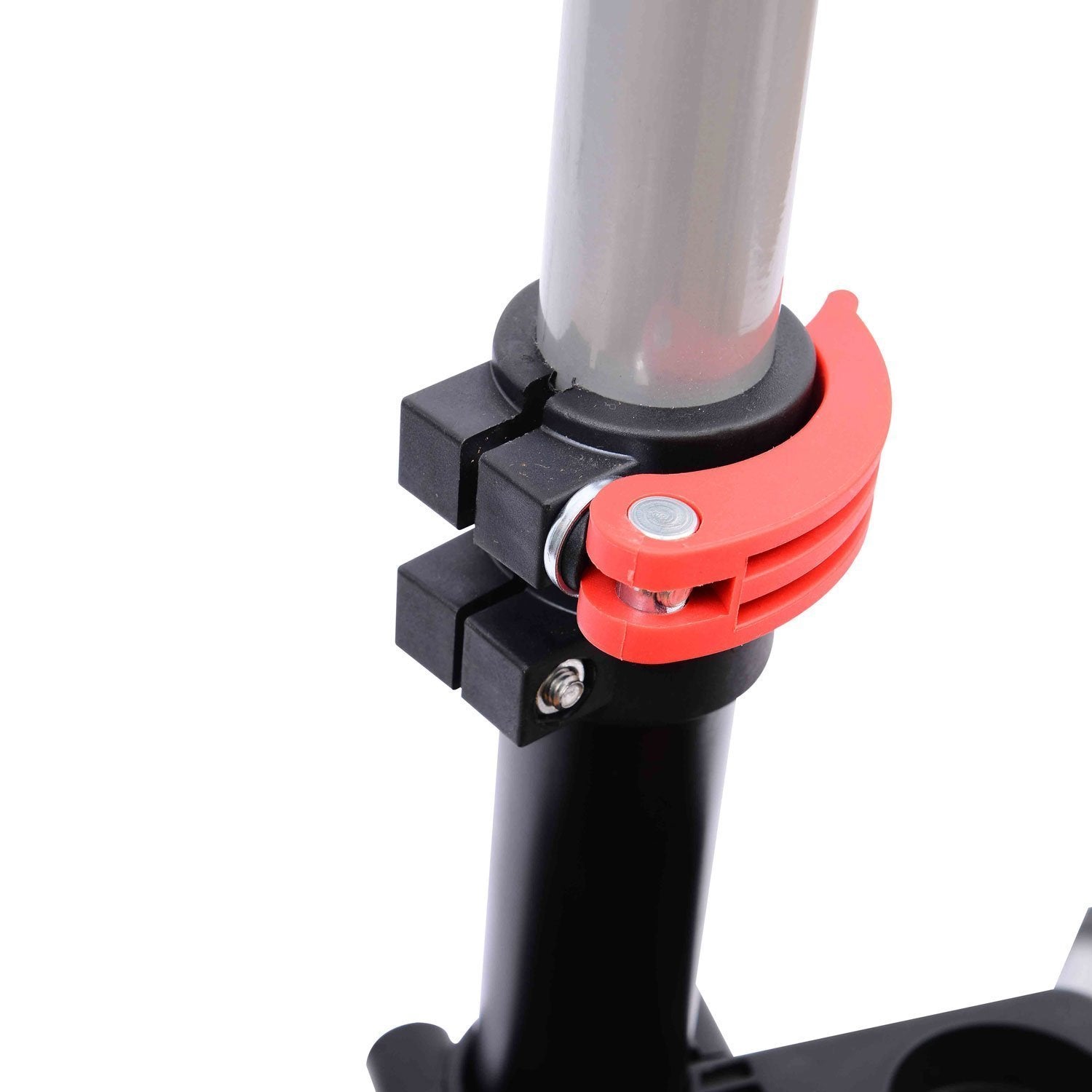 Suporte de Reparação de Bicicleta Portátil Preto e Prata 100x66x180 cm