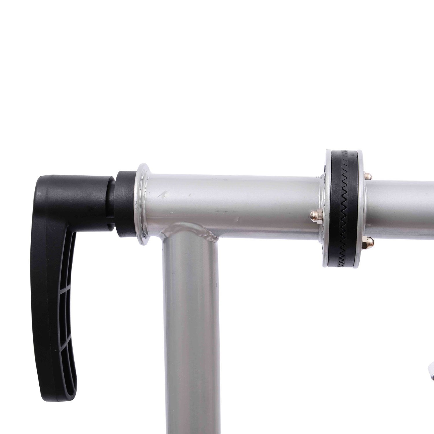 Suporte de Reparação de Bicicleta Portátil Preto e Prata 100x66x180 cm