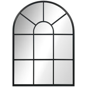 Espelho Decorativo de Parede 50x70 cm Cor Preto - Estilo Moderno