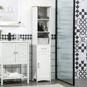 Coluna de Casa de Banho – 34x30x163cm – Branco – MDF