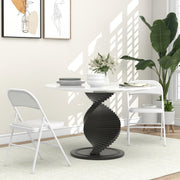 Conjunto de Cadeiras Dobráveis – 45x46x78 cm – Branco – Aço