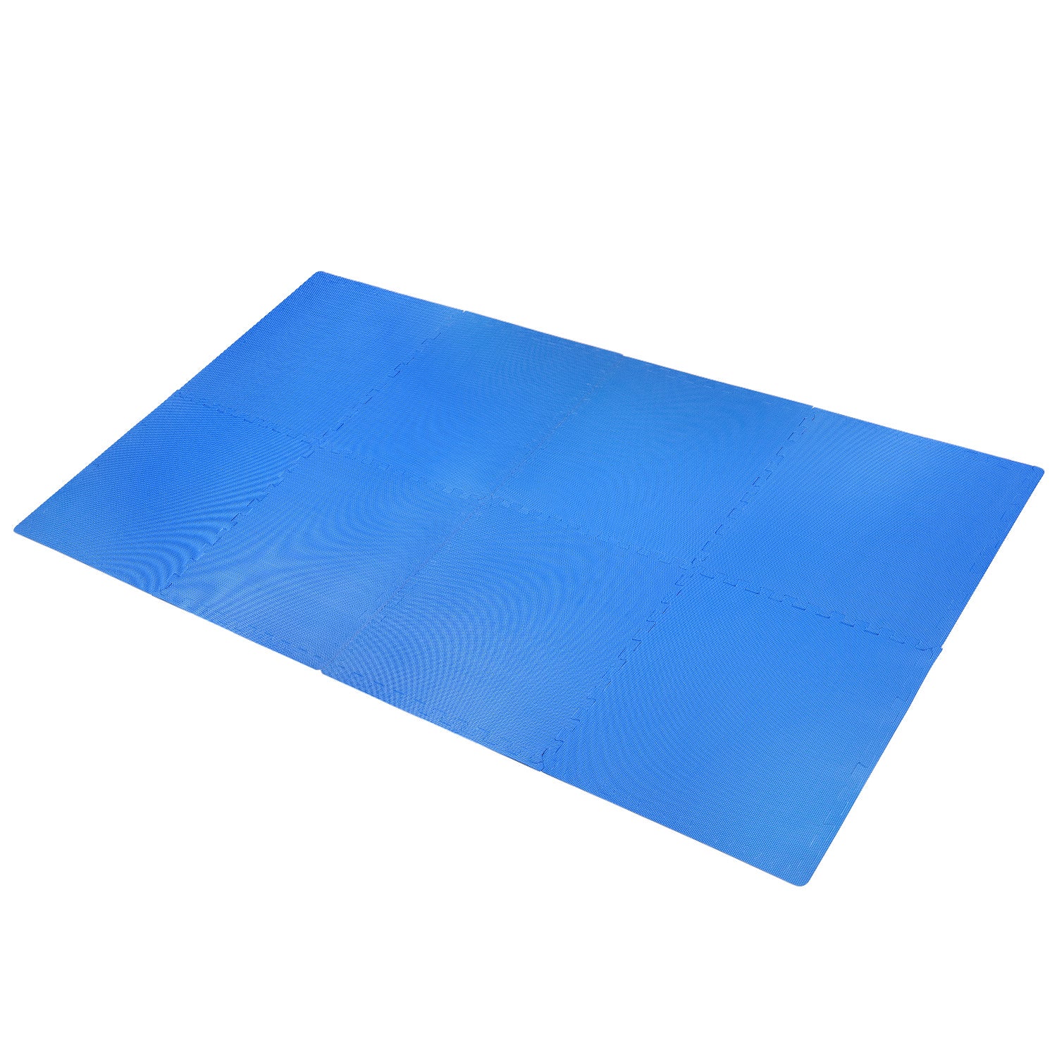 Tapete Puzzle para Crianças e Bebés - Azul - 2,88m²