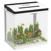 Aquário de Cristal 13L - 29x20x30,5 cm - Branco